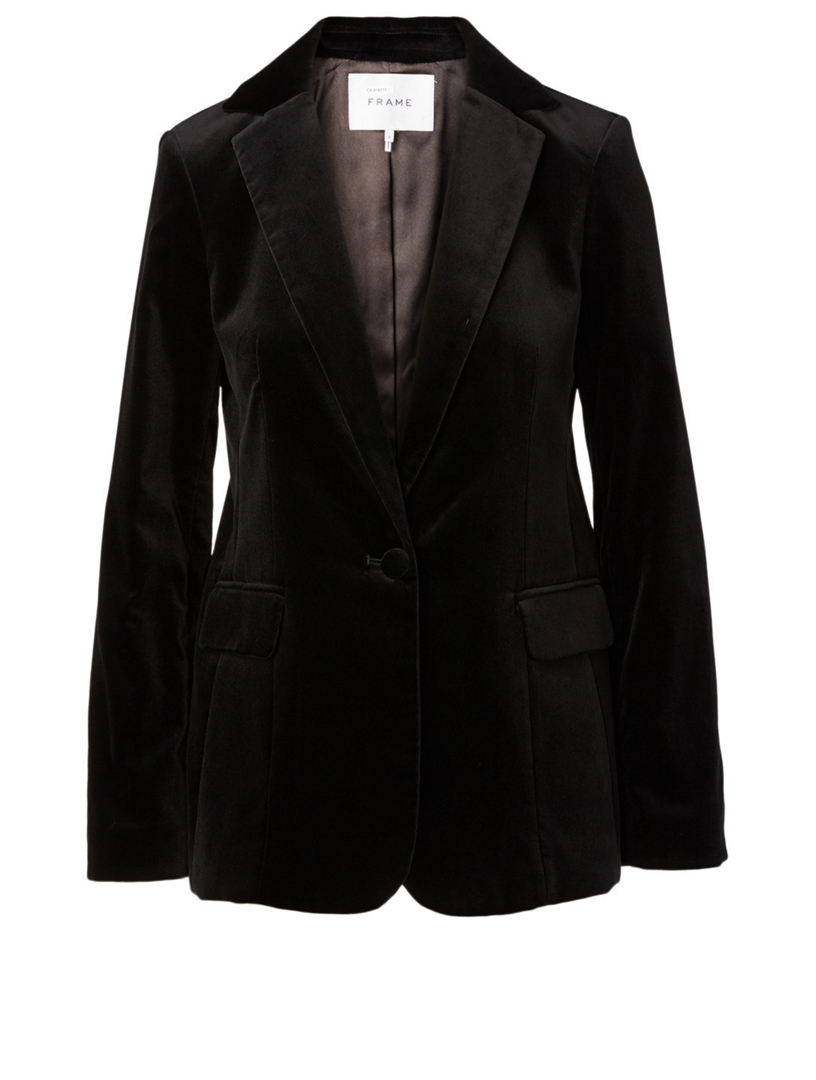 FRAME Velvet Blazer Holt Renfrew Canada