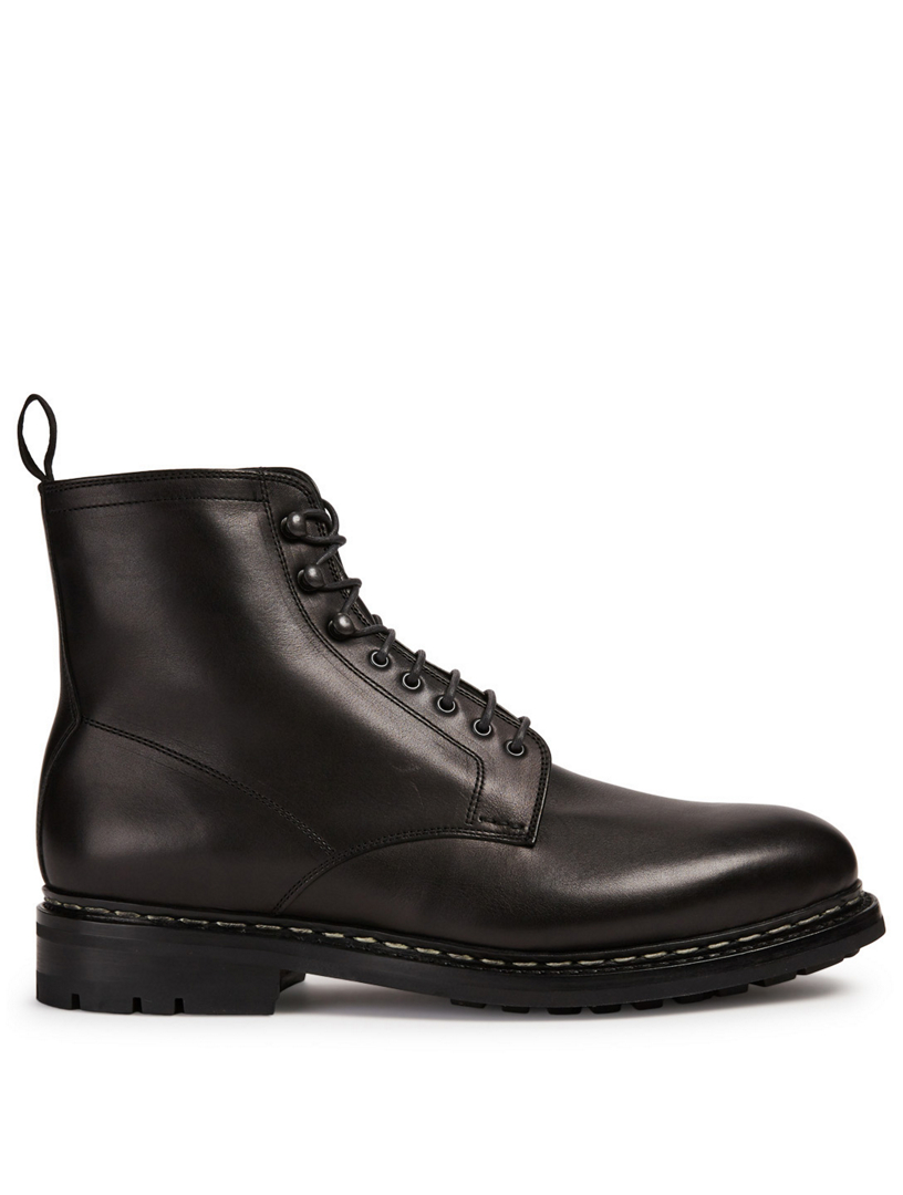 HESCHUNG Hetre Odeon Leather Lace-Up Boots | Holt Renfrew Canada