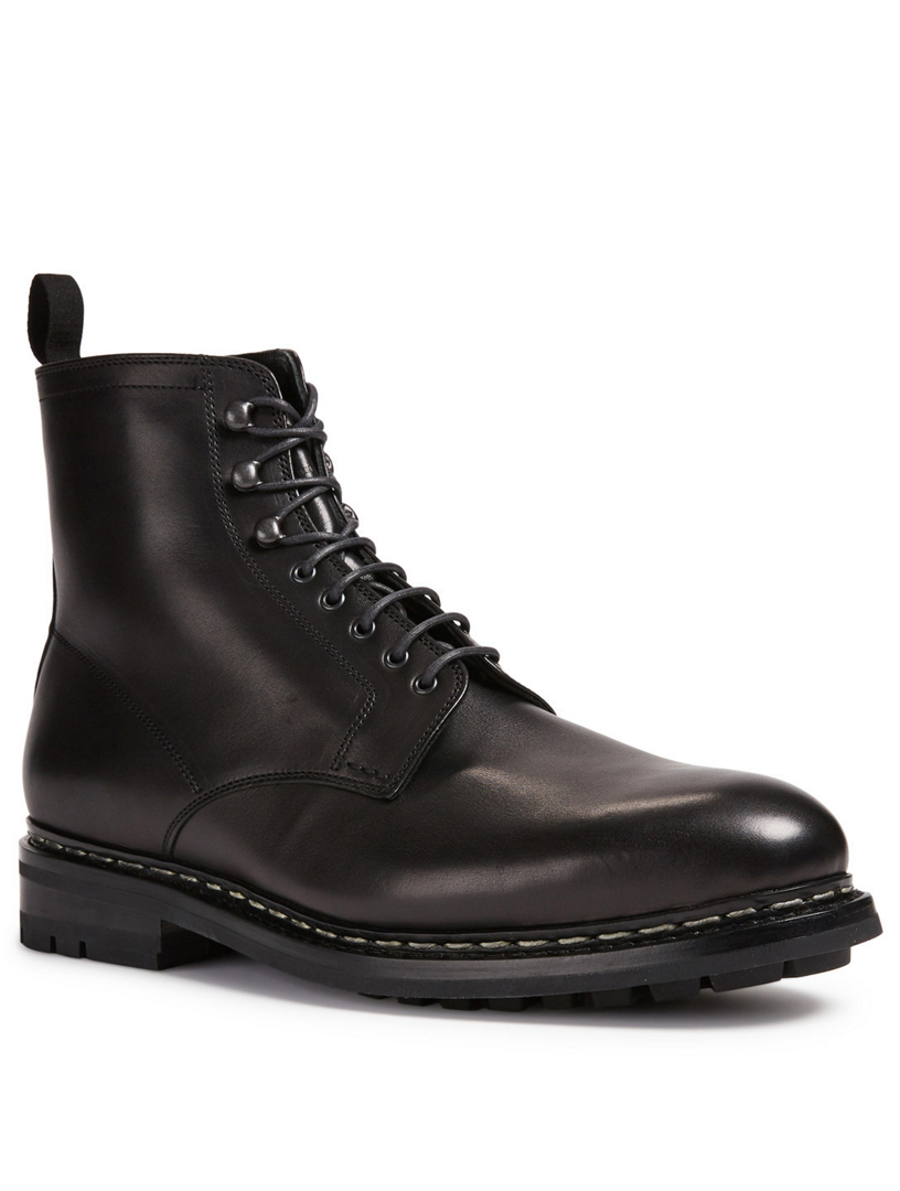 HESCHUNG Hetre Odeon Leather Lace-Up Boots | Holt Renfrew Canada
