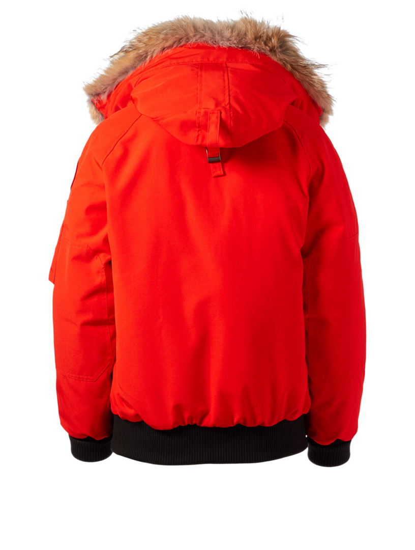 CANADA GOOSE Chilliwack Down Bomber Jacket With Fur - Fusion Fit | Holt