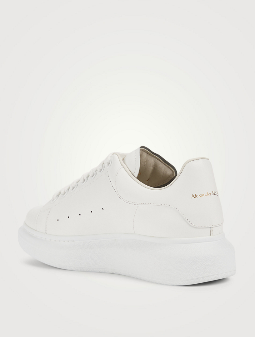 ALEXANDER MCQUEEN Oversized Leather Sneakers | Holt Renfrew Canada