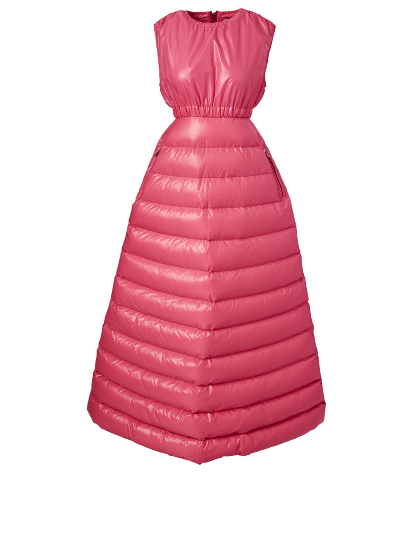 moncler puffer dress