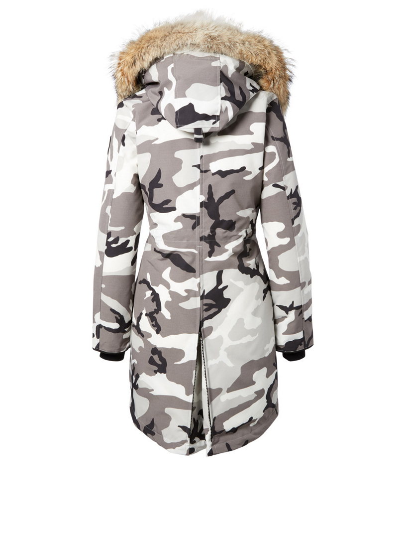 canada goose rossclair parka black label