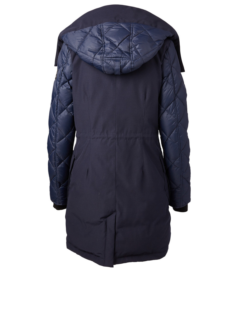 canada goose elwin parka black label