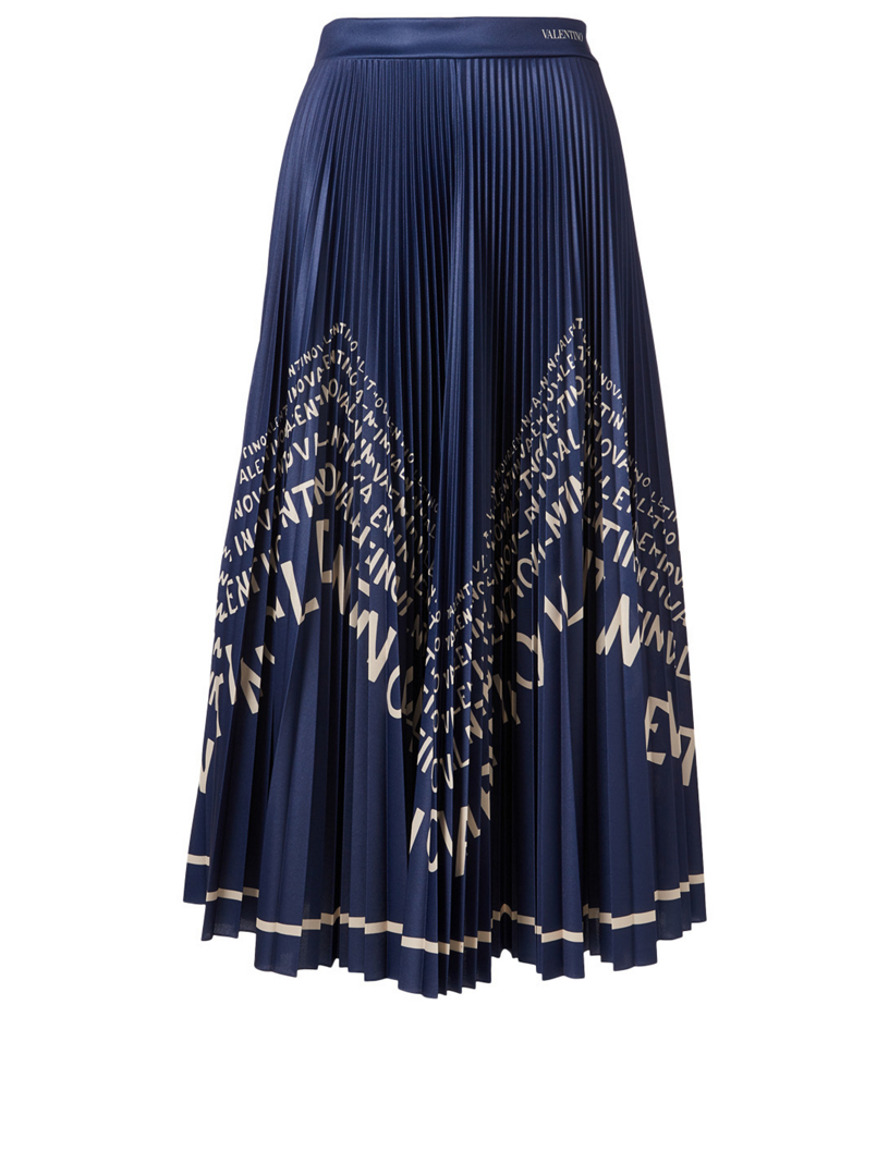 Valentino blue shop skirt