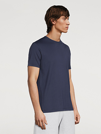 SUNSPEL Classic Cotton T-Shirt Mens Blue