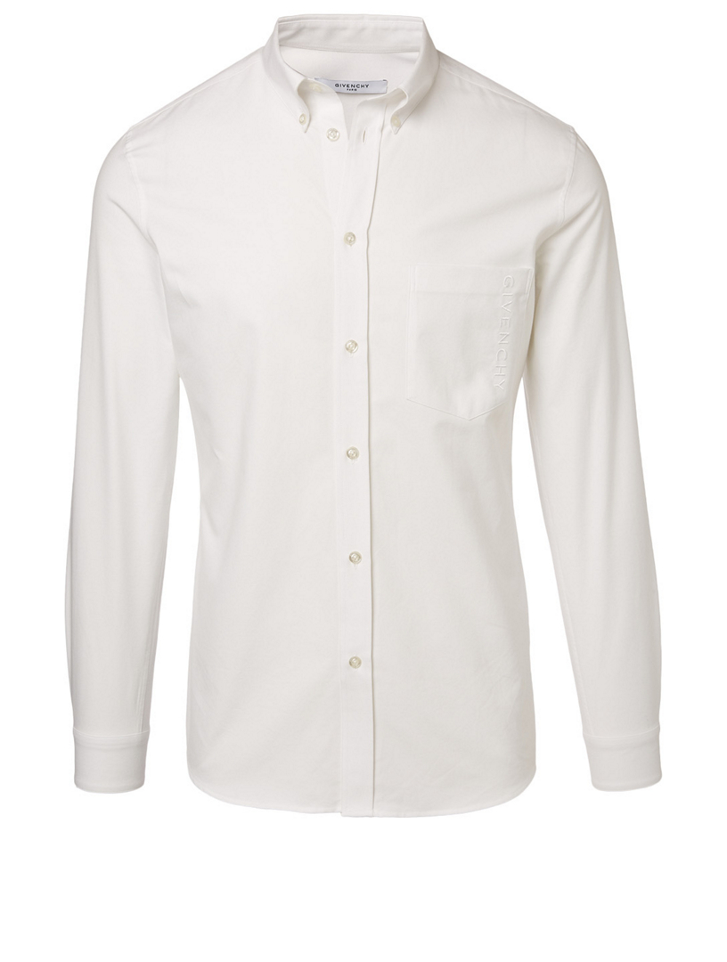 GIVENCHY Button-Down Dress Shirt With 