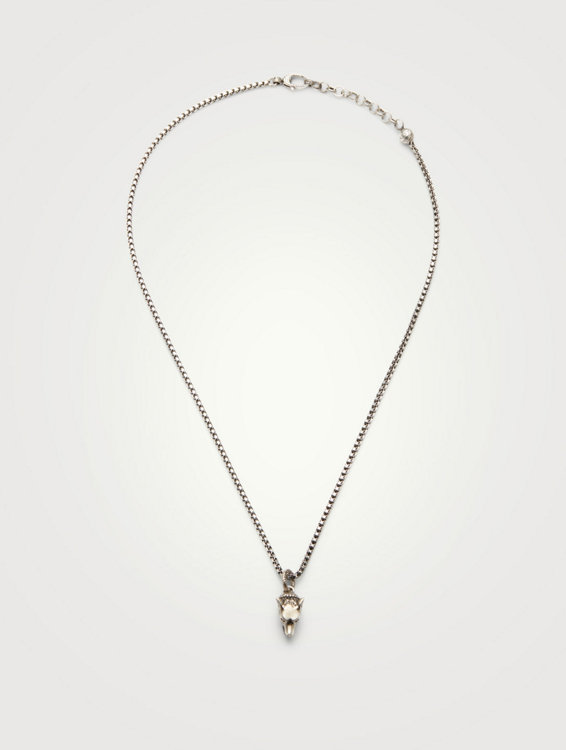 gucci wolf chain