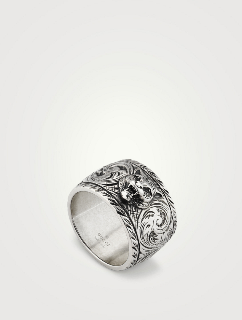 gucci sterling silver ring