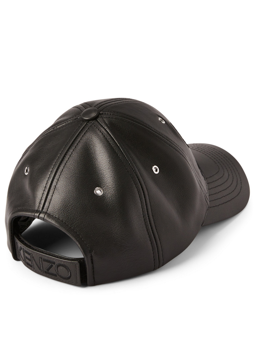 kenzo leather cap