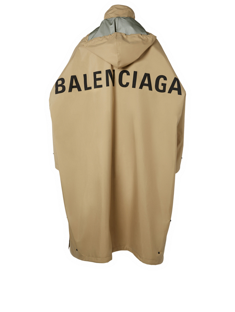 balenciaga opera raincoat