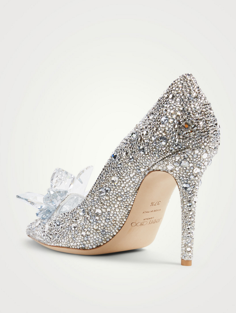 JIMMY CHOO Cinderella Edit Avril Crystal Pumps Holt Renfrew Canada