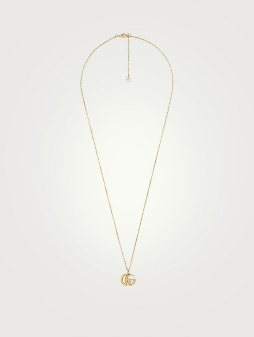 gg running 18k necklace