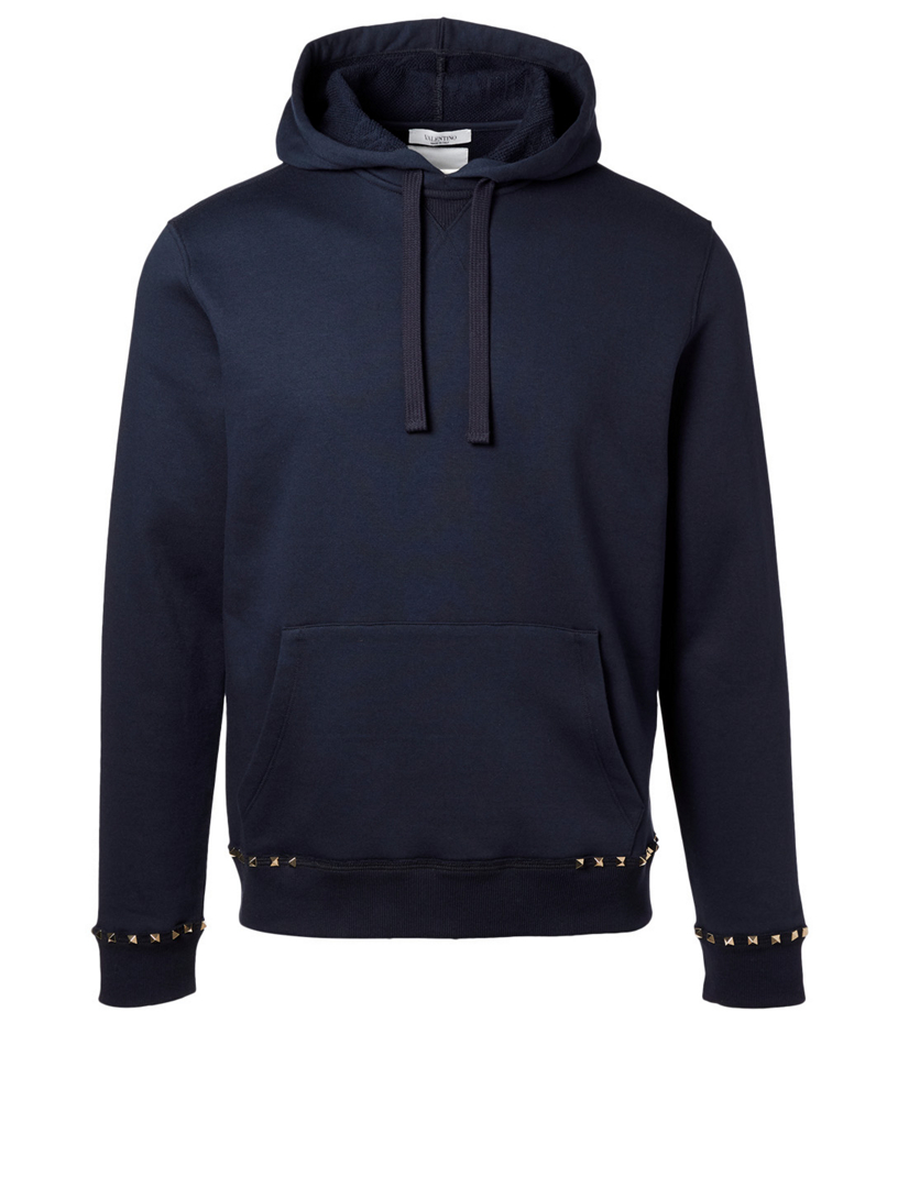 valentino rockstud hoodie