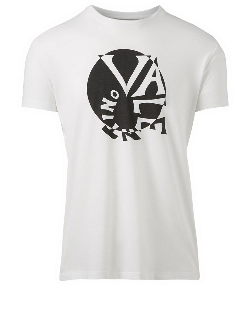 VALENTINO Logo Spiral Graphic T-Shirt | Holt Renfrew Canada