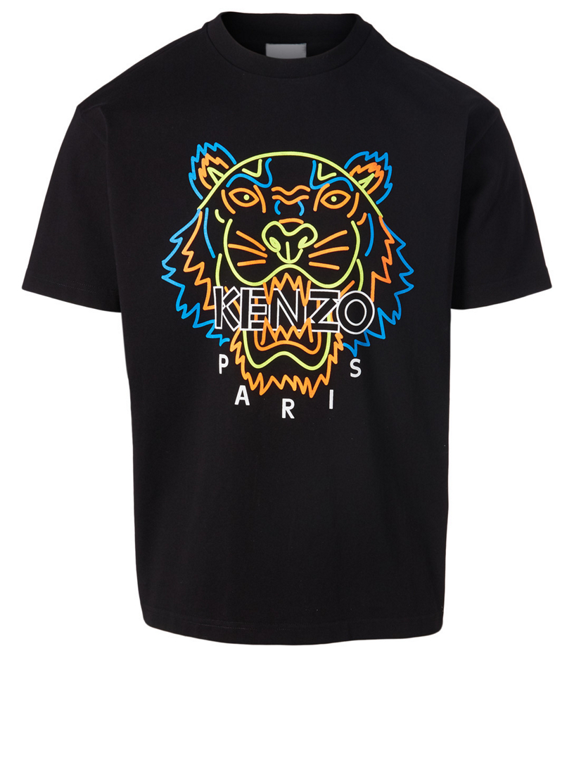 kenzo neon t shirt