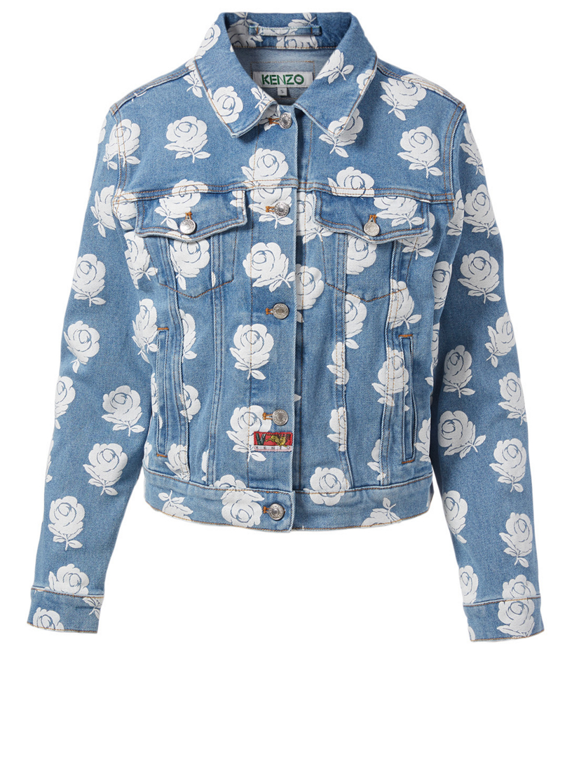 kenzo denim jacket womens