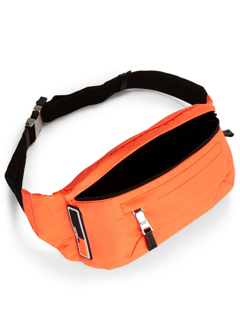 prada logo belt bag