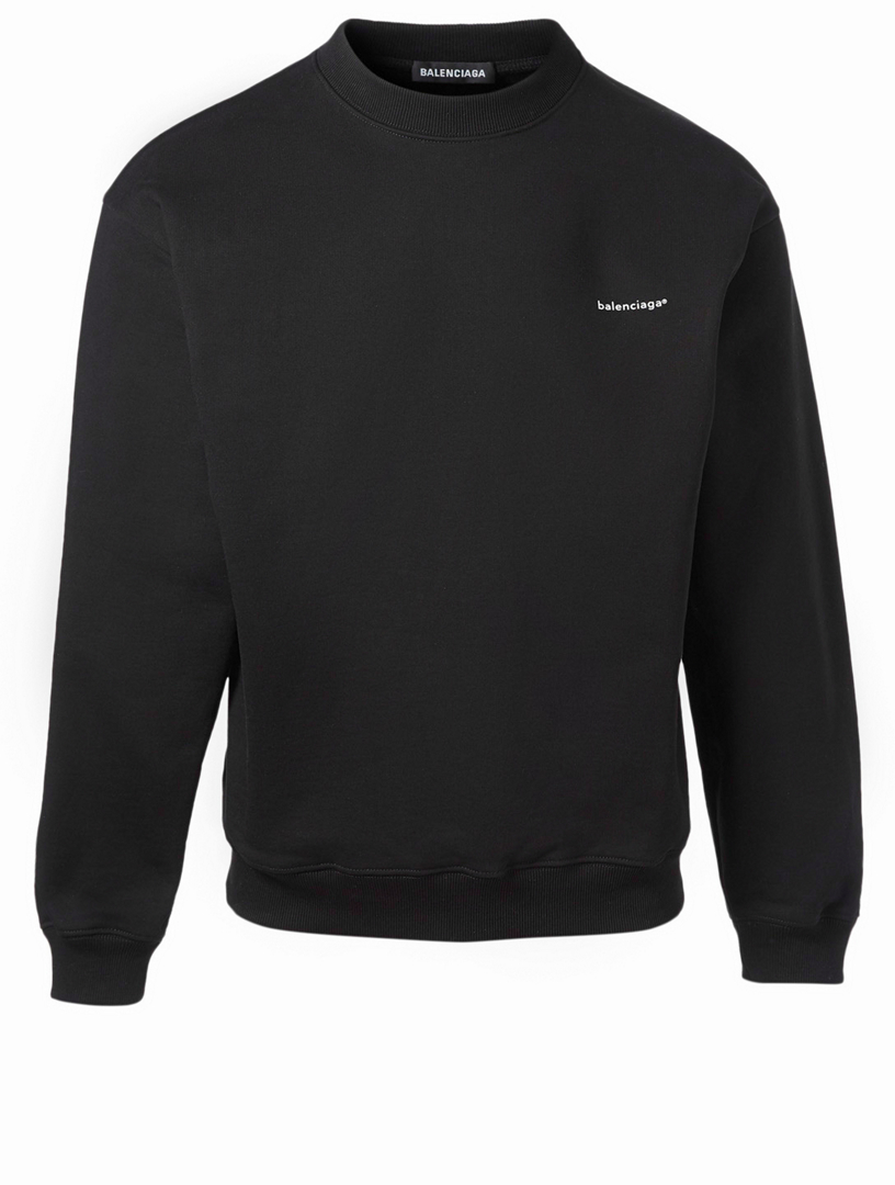 balenciaga logo sweatshirt