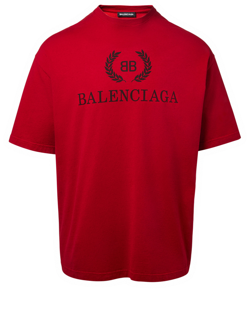 BALENCIAGA BB Logo T-Shirt | Holt Renfrew Canada
