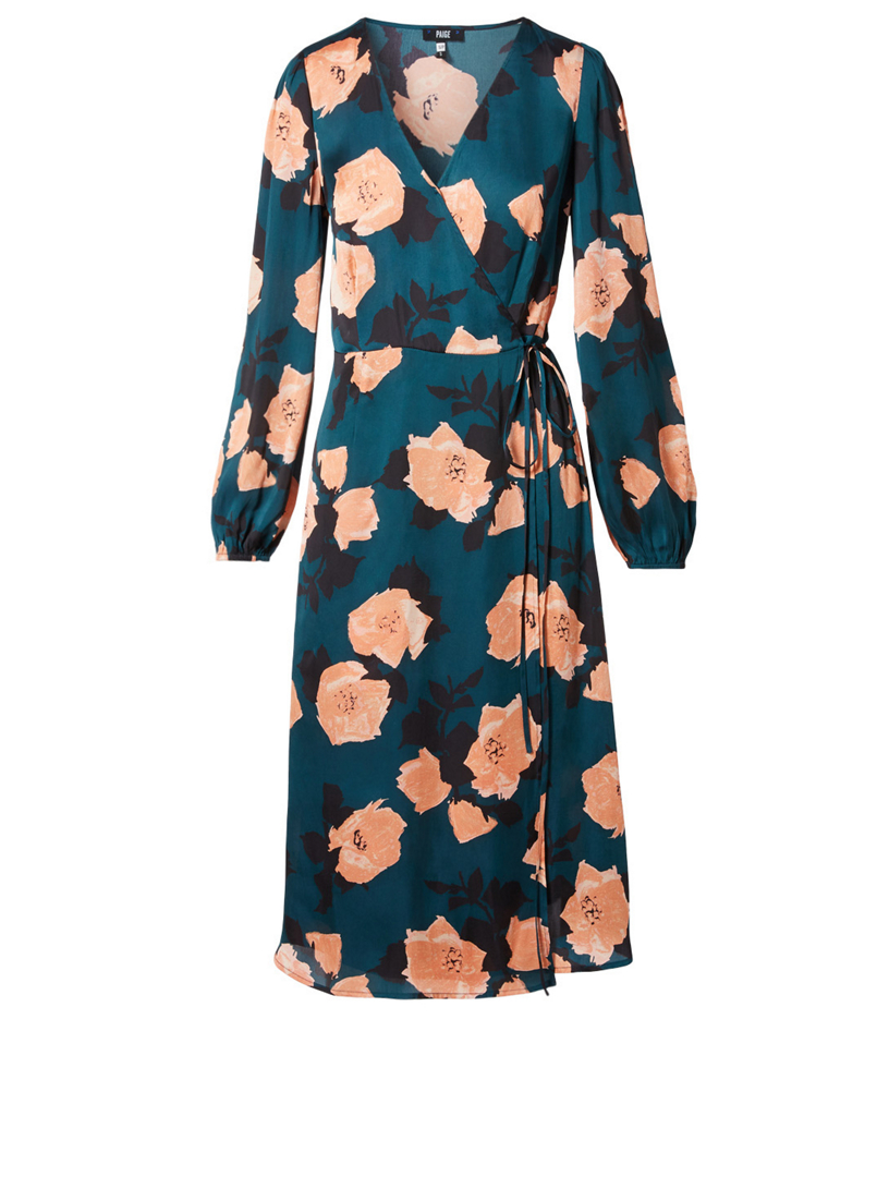 floral wrap dress canada