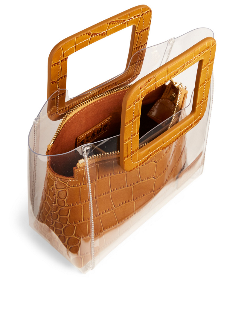 STAUD Mini Shirley PVC Bag With Inner Pouch | Holt Renfrew