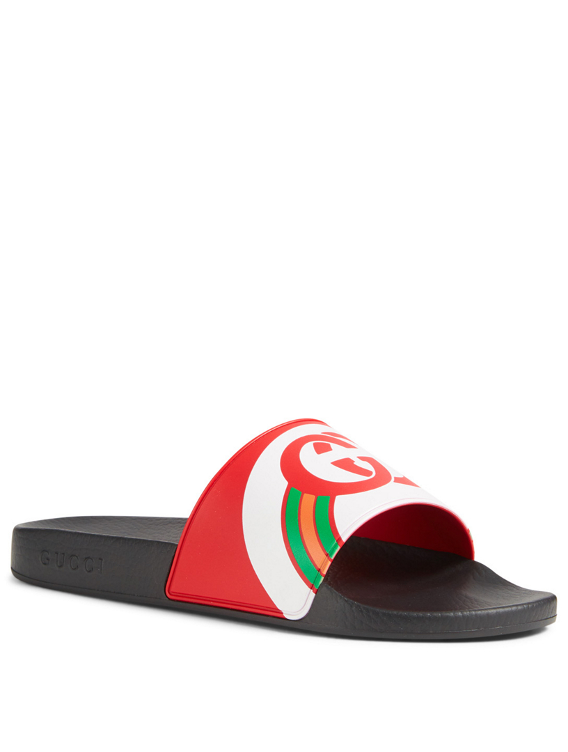gucci rainbow sandals