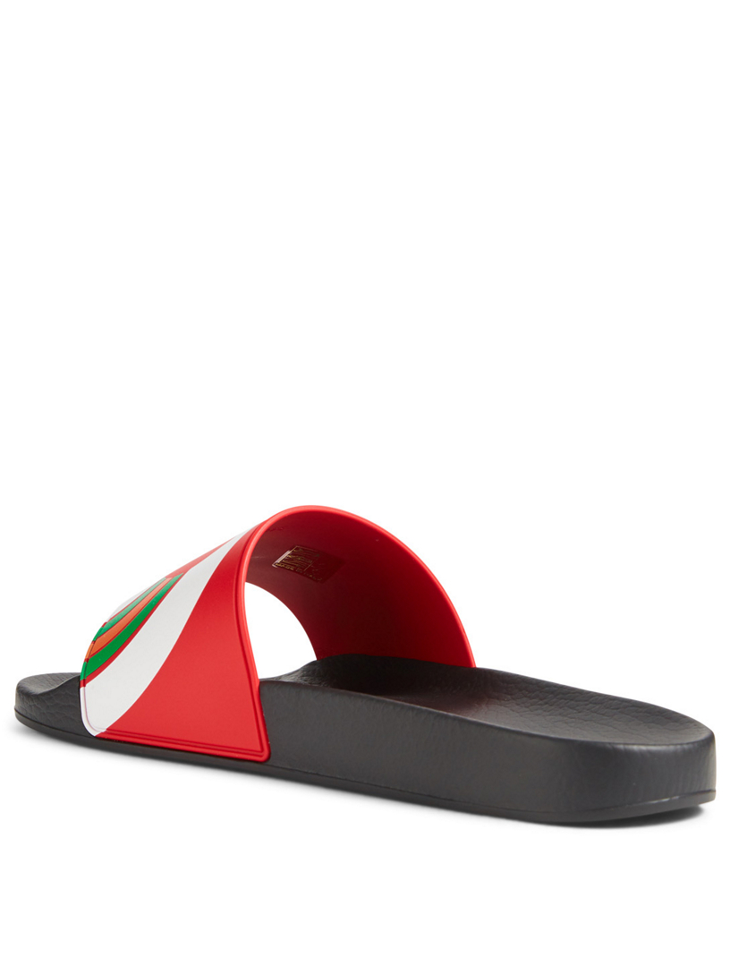 gucci slides rainbow