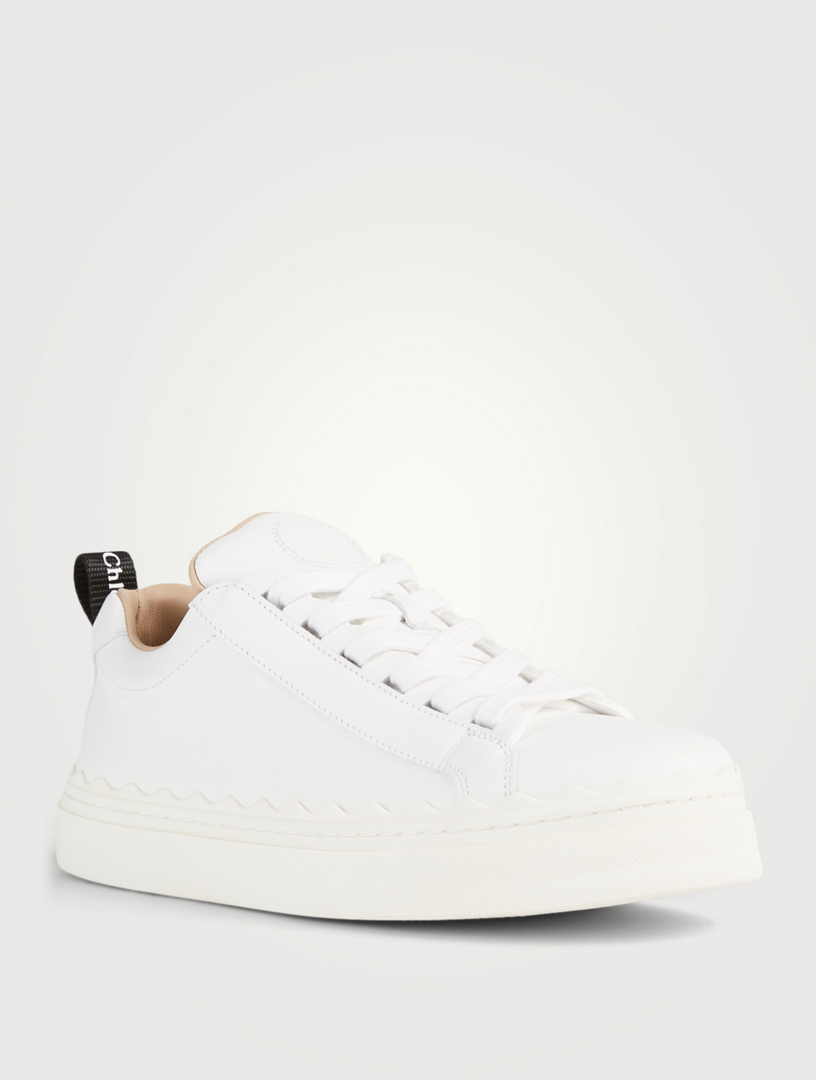 CHLOÉ Lauren Leather Sneakers Holt Renfrew Canada