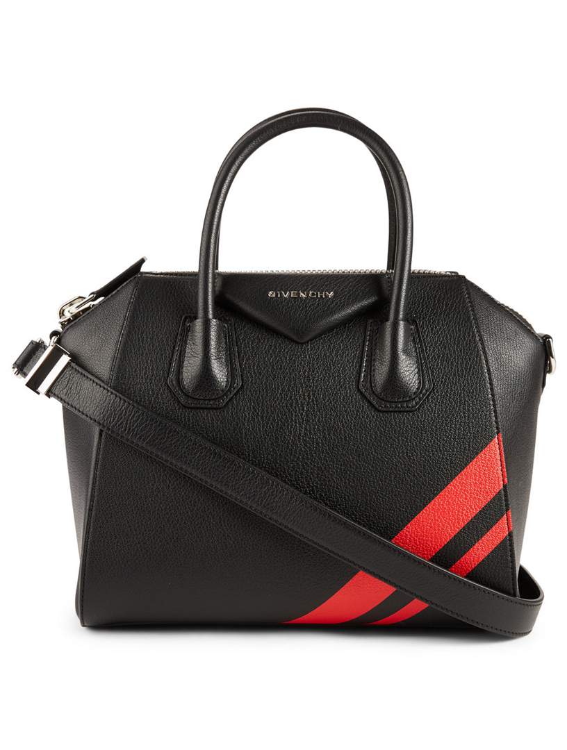 GIVENCHY Small Antigona Leather Bag With Stripes | Holt Renfrew Canada