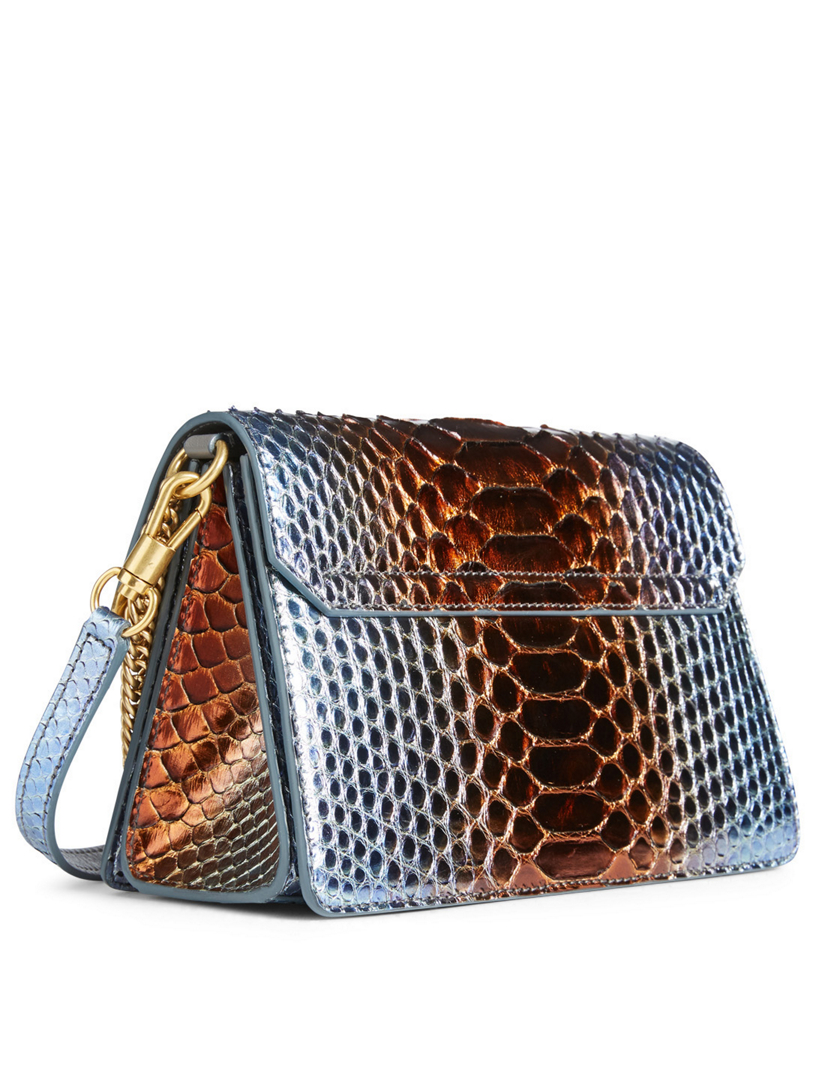 GIVENCHY Small GV3 Snakeskin Bag | Holt Renfrew Canada