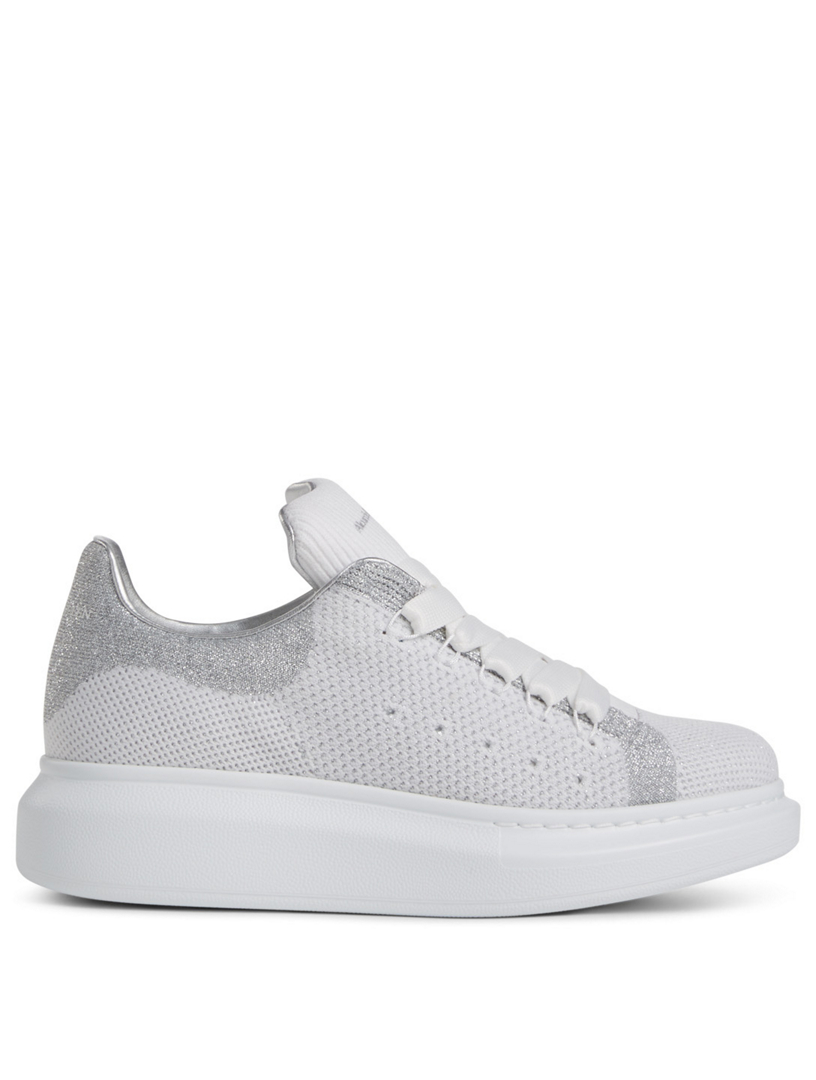 alexander mcqueen knit sneakers