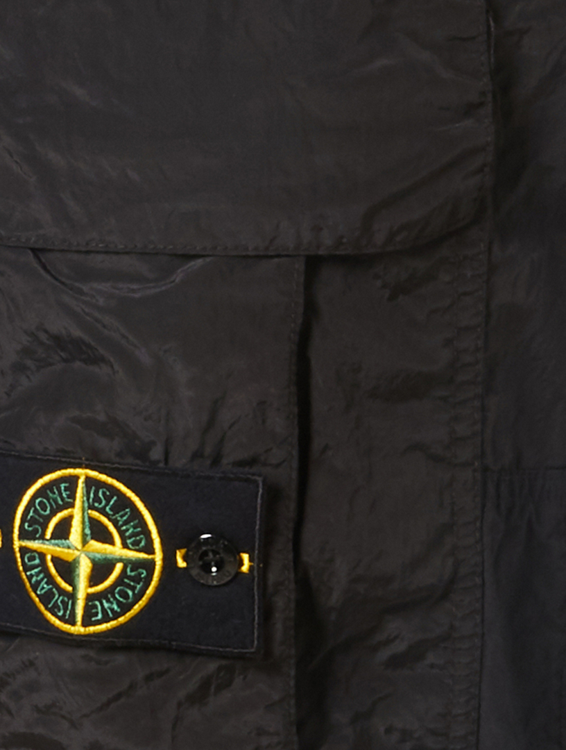 stone island black jogging pants