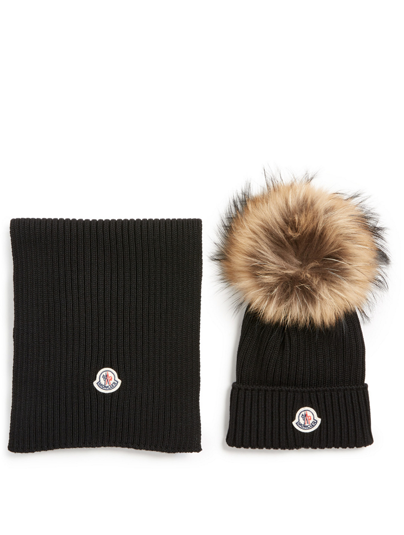 bonnet moncler noir