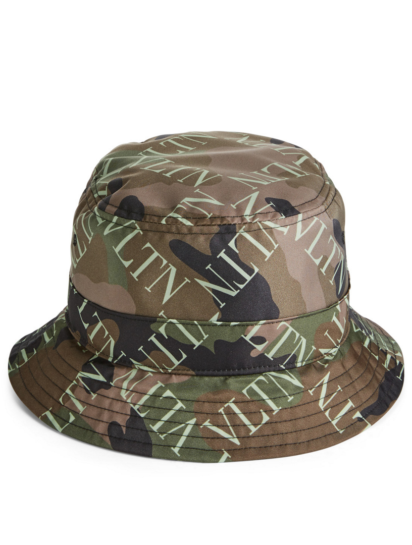 valentino straw bucket hat