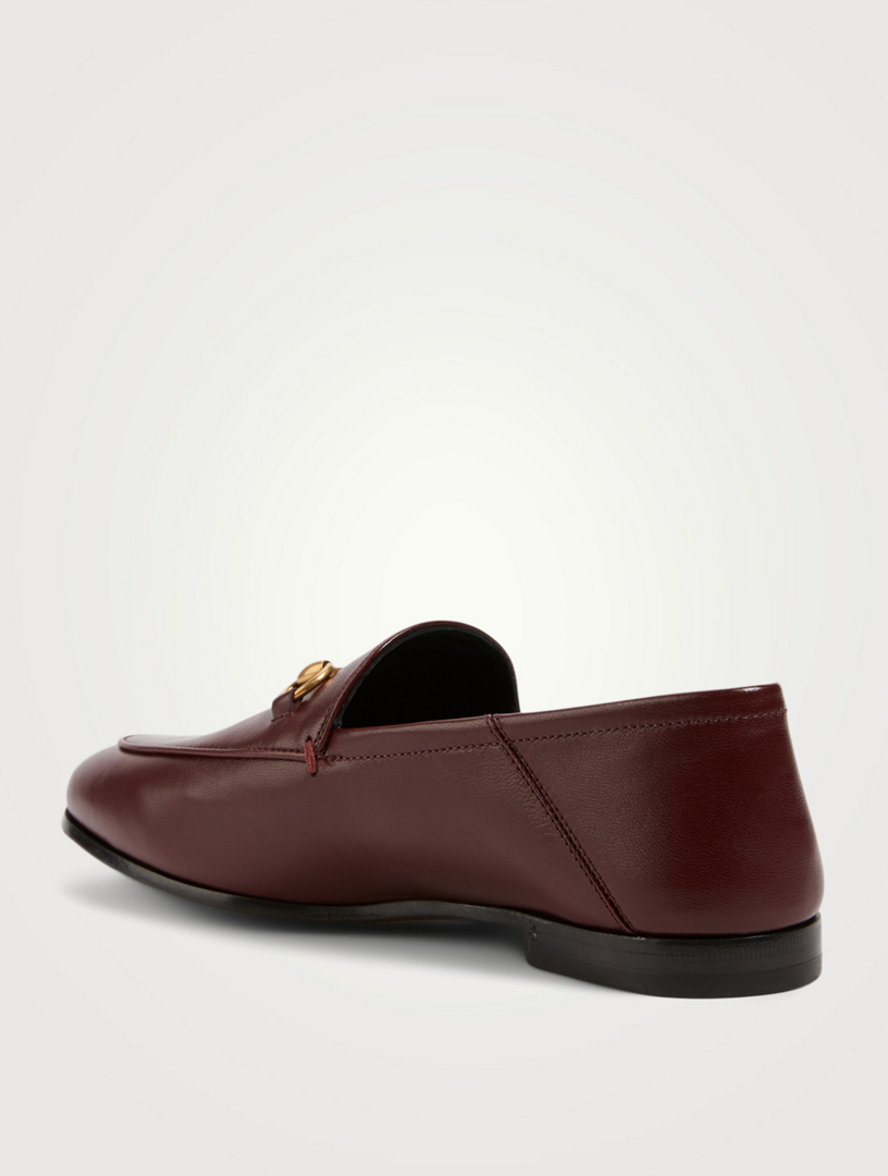 gucci loafers women brown