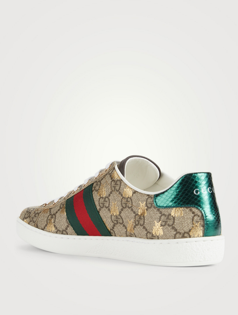 GUCCI Ace GG Supreme Sneakers With Bees 