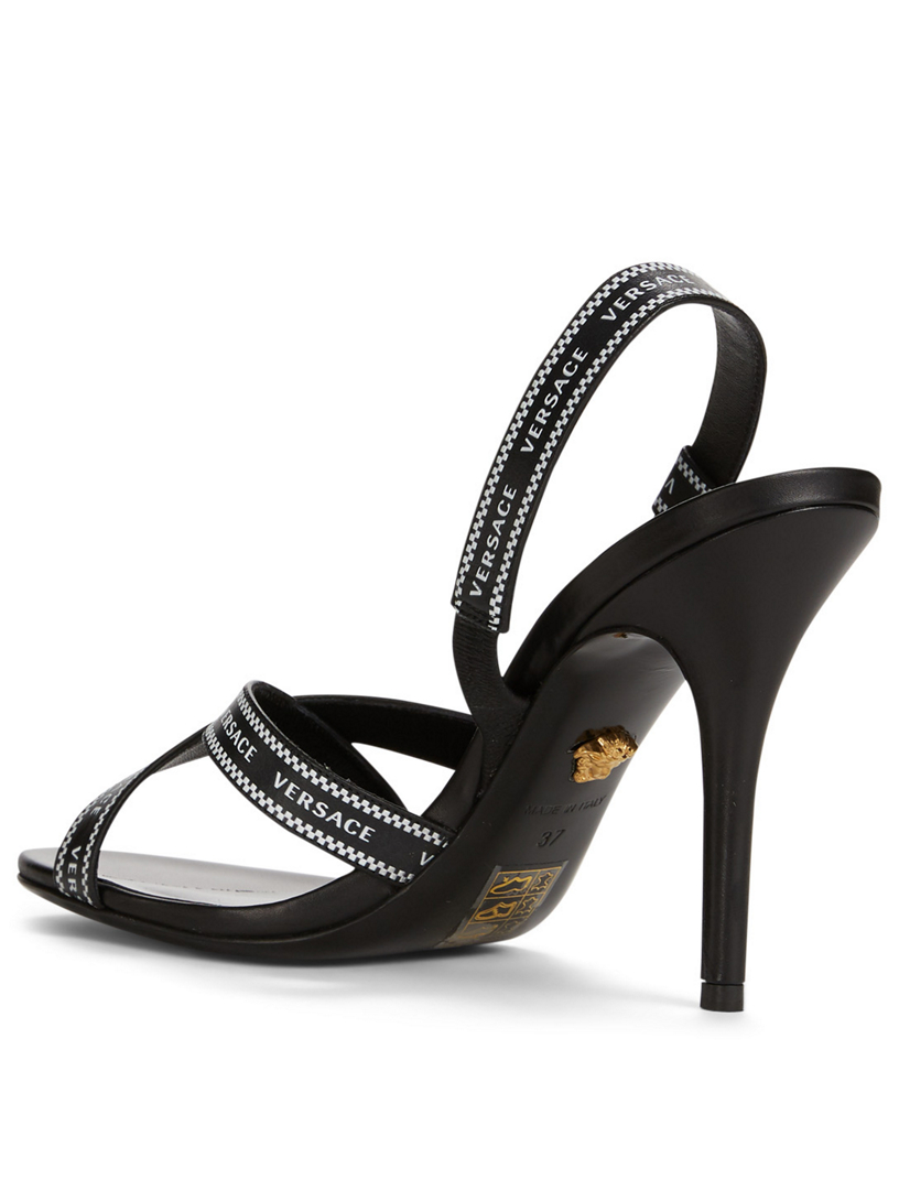 versace sandals heels