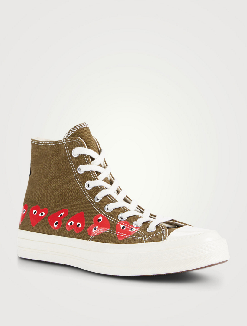 cdg converse brown