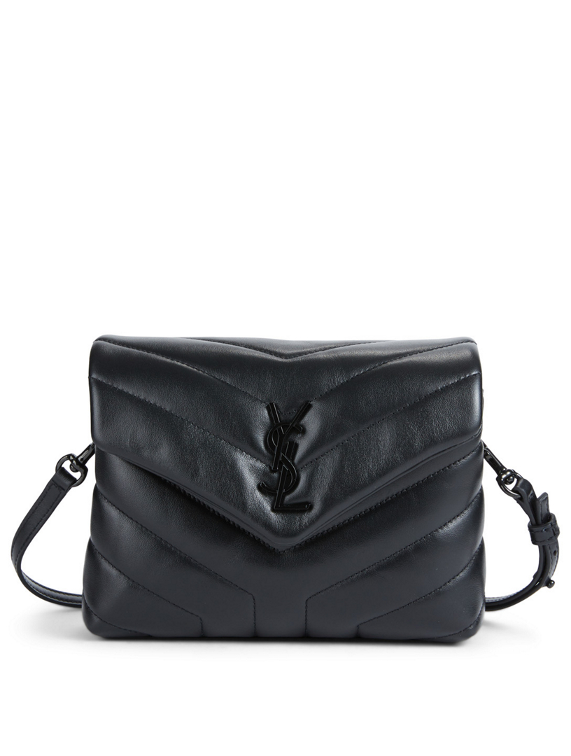 monogram ysl loulou quilted shoulder bag