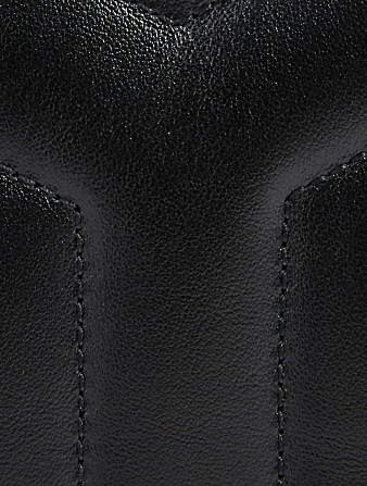 SAINT LAURENT Small Loulou YSL Monogram Leather Chain Bag | Holt ...