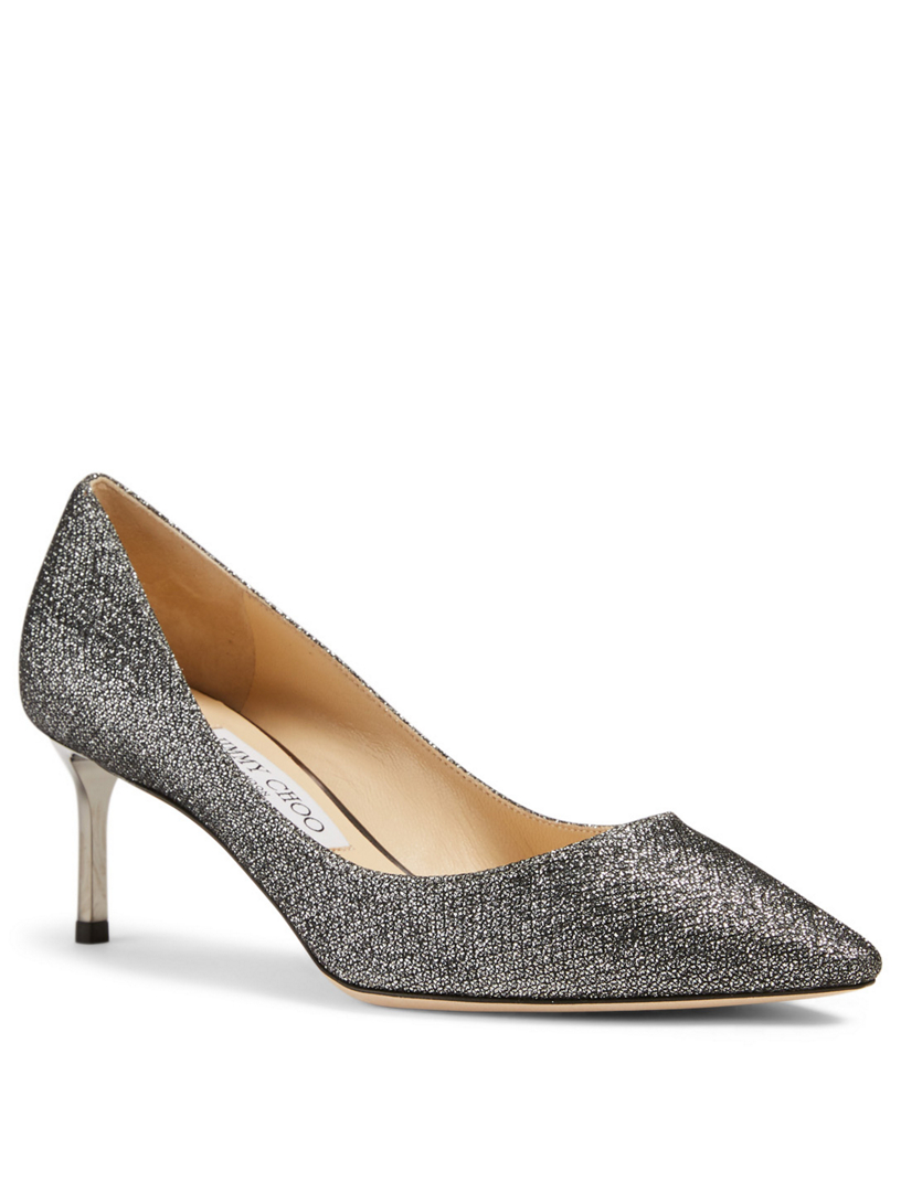 JIMMY CHOO Romy 60 Glitter Pumps Holt Renfrew Canada