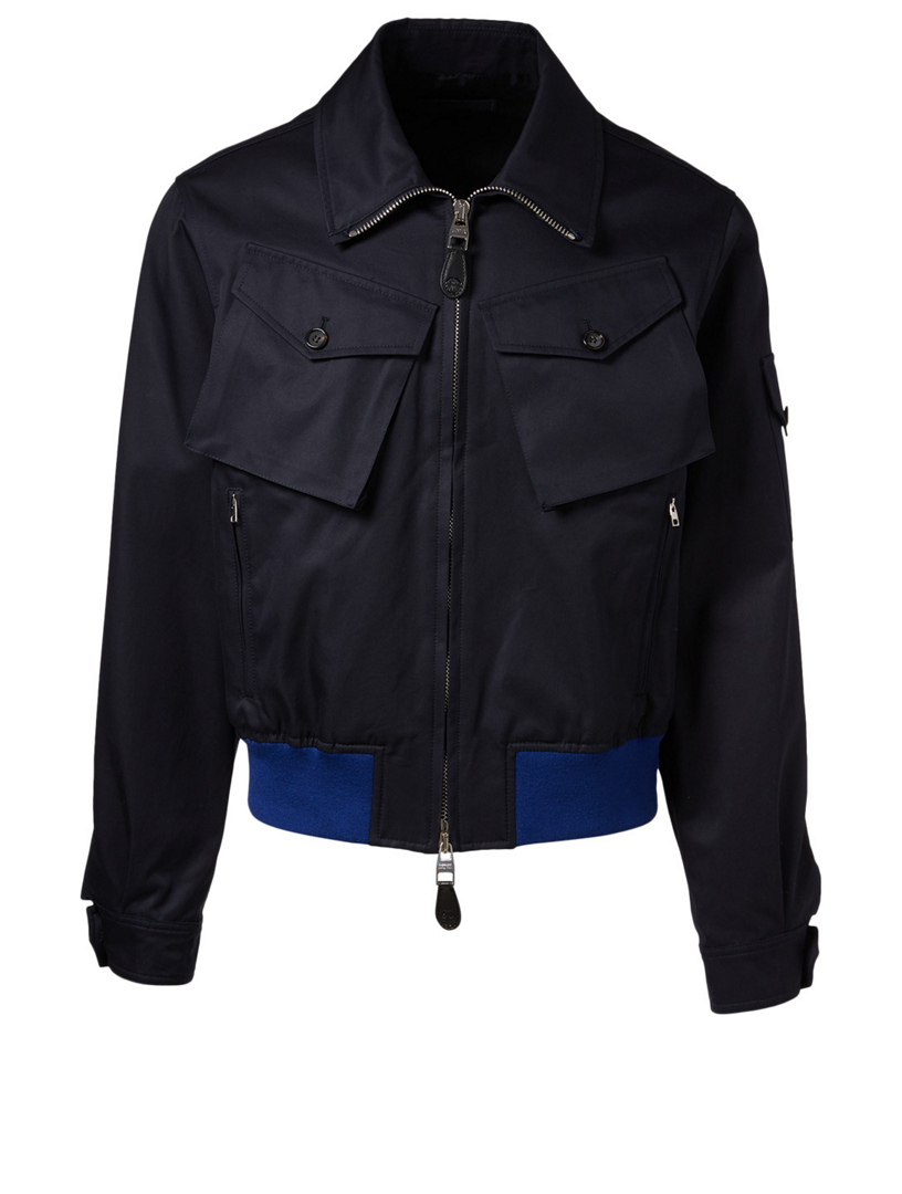 ALEXANDER MCQUEEN Double-Pocket Bomber Jacket | Holt Renfrew Canada