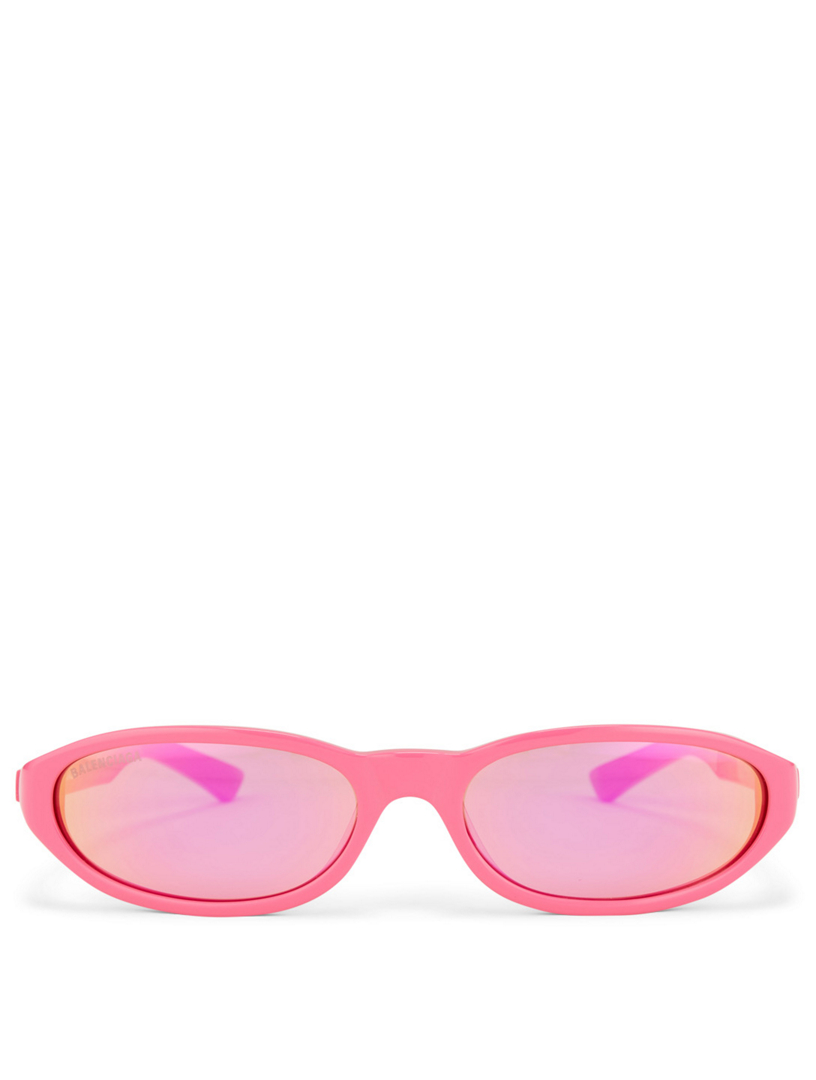 balenciaga neo round sunglasses