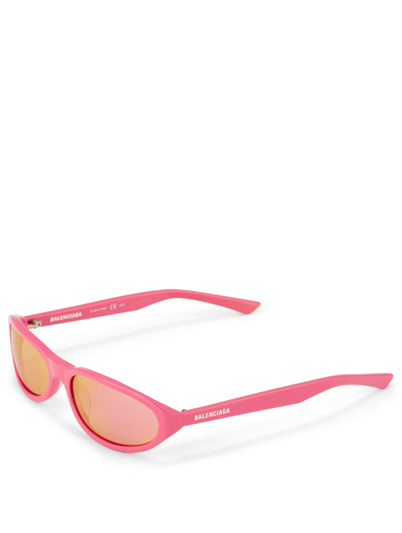 balenciaga neo round sunglasses
