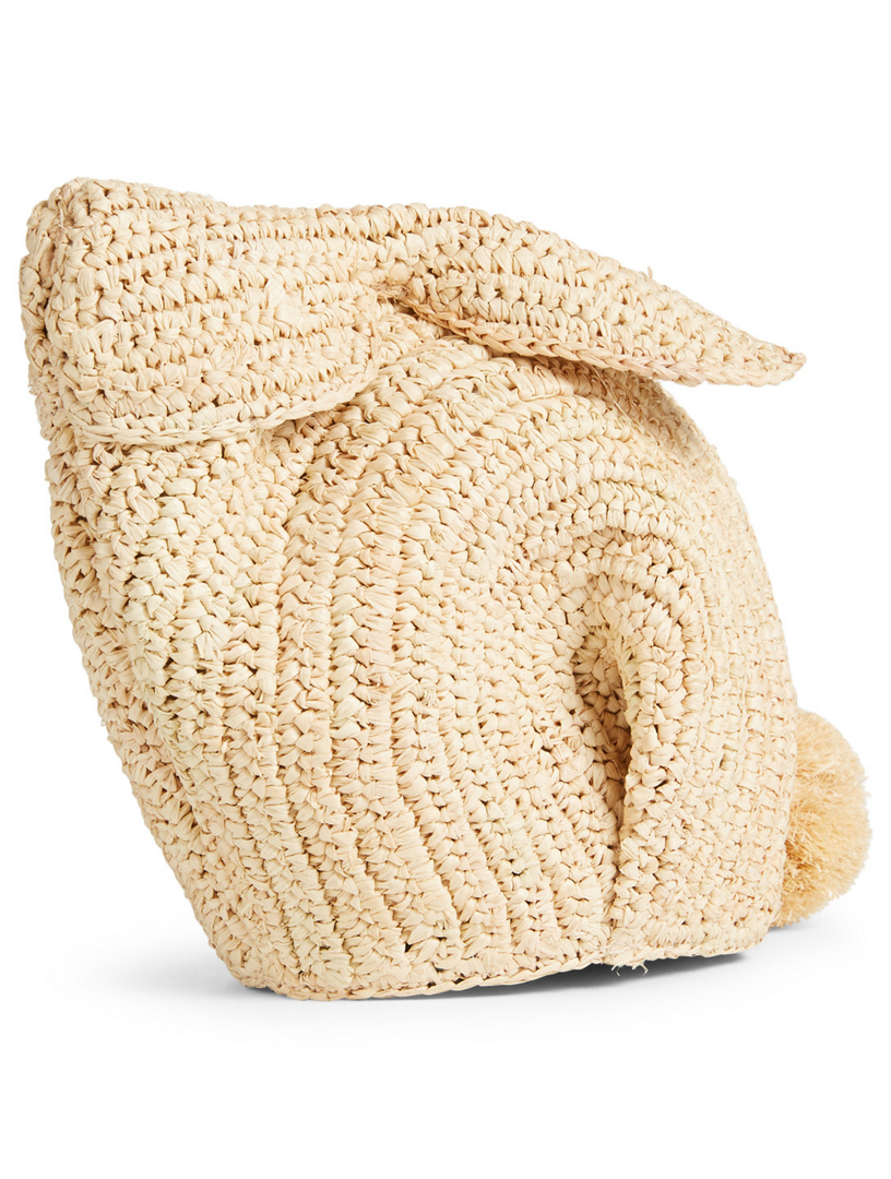 loewe mini raffia bag