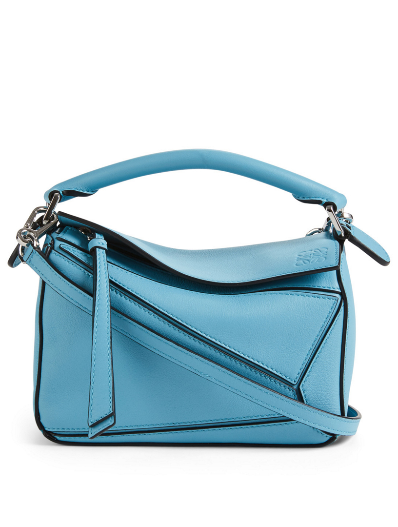 LOEWE Mini Puzzle Leather Crossbody Bag 