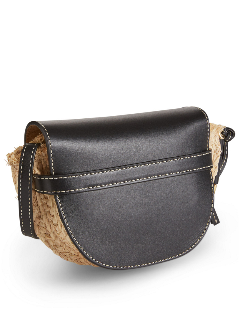 loewe mini raffia bag