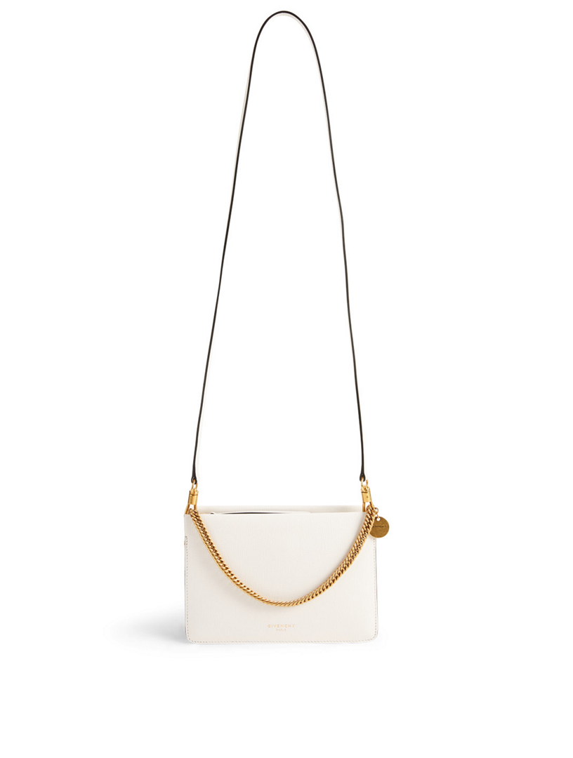 GIVENCHY Cross 3 Leather Crossbody Bag 