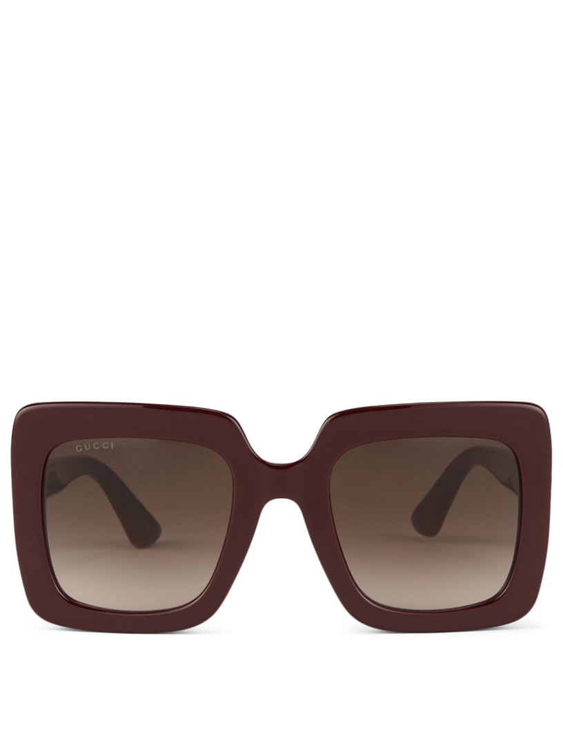 GUCCI Oversized Square Sunglasses Holt Renfrew Canada